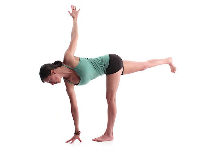 Parivrtta-Ardha-Chandrasana